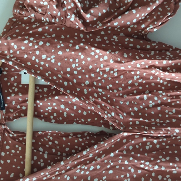 A&F Midi Polka Dot Dress - Picture 4 of 9